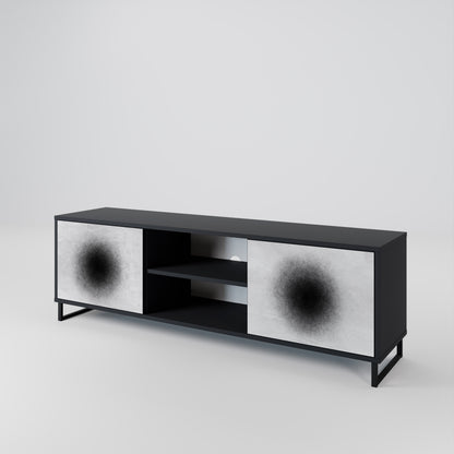 BLACK HOLE 2-Door TV Cabinet