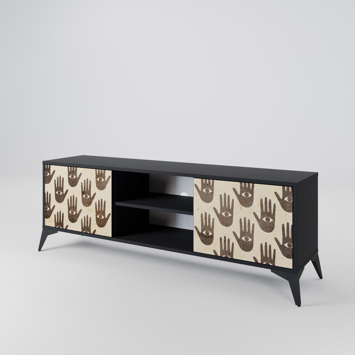 SEE MORE 2-Door TV Cabinet
