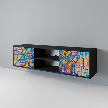 MEMORIES MAP 2-Door TV Cabinet