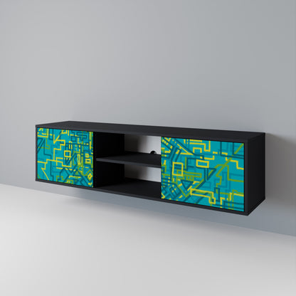 NOSTALGIC MEMORIES 2-Door TV Cabinet