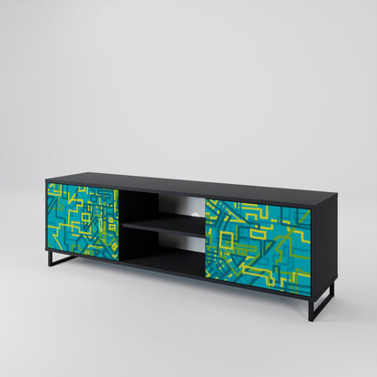 NOSTALGIC MEMORIES 2-Door TV Cabinet