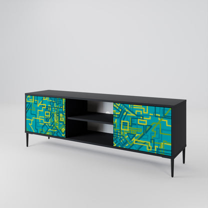NOSTALGIC MEMORIES 2-Door TV Cabinet