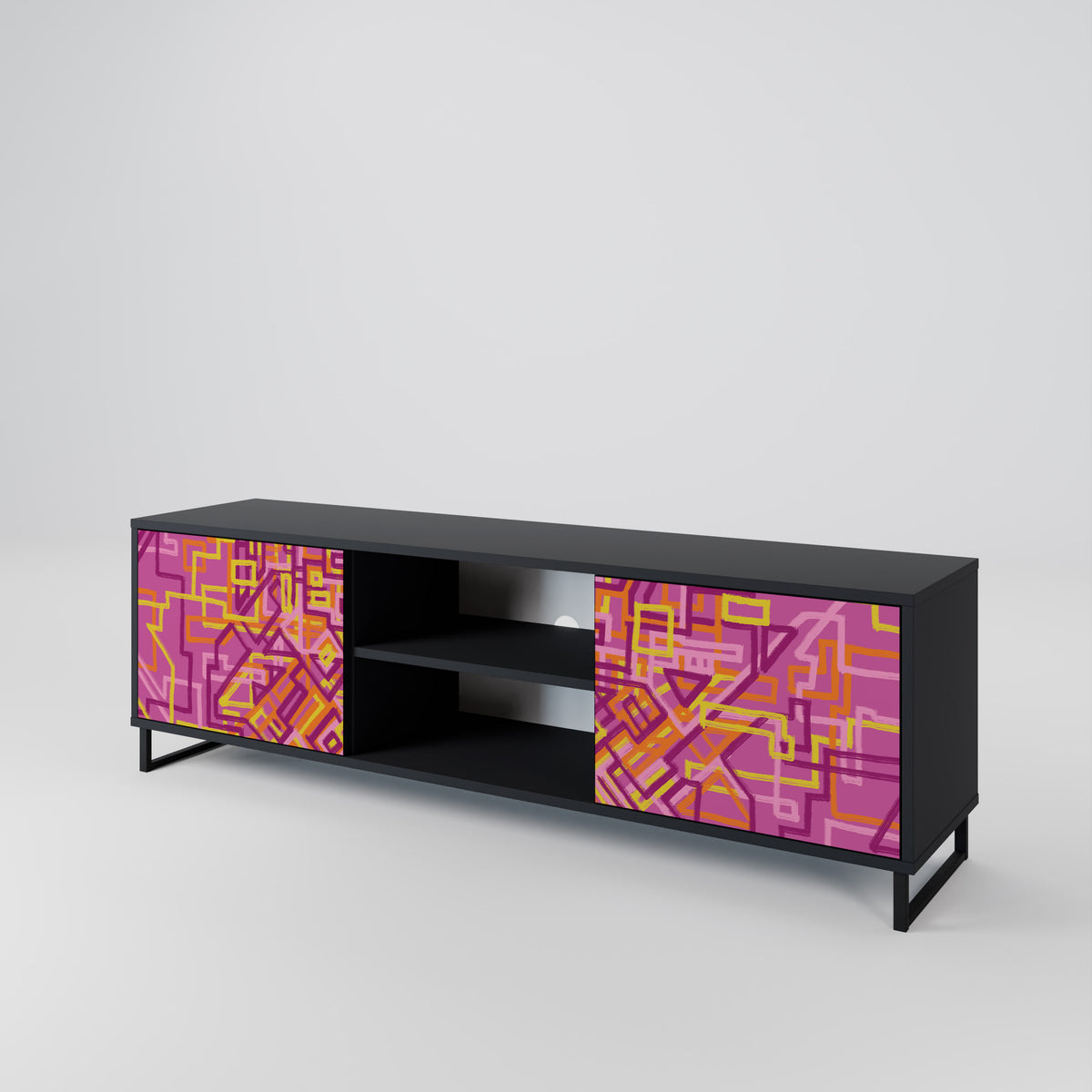 LOVELY MEMORIES 2-Door TV Cabinet