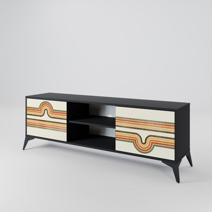 EXCEPTIONAL STREAM 2-Door TV Cabinet
