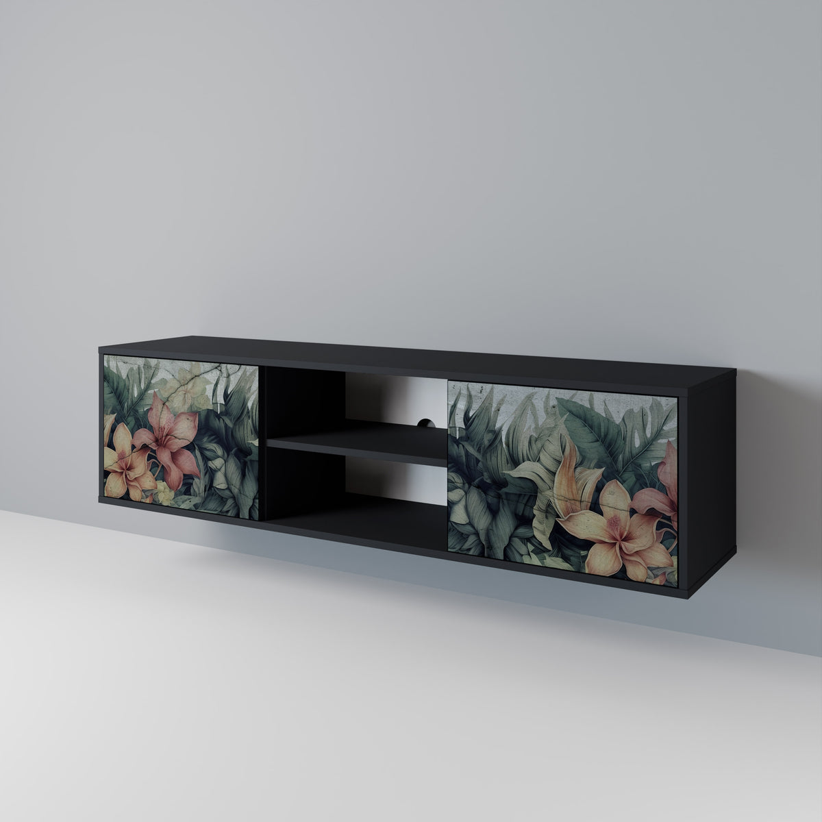 HEAVENLY BLOOM 2-Door TV Cabinet