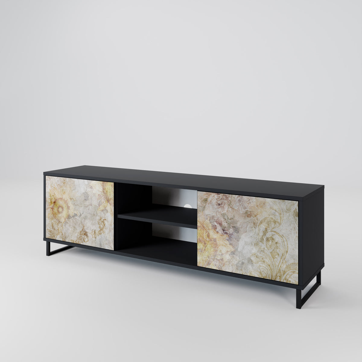 SUNFLOWER BLUR 2-Door TV Cabinet