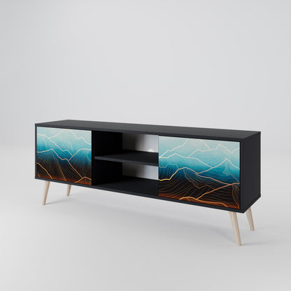 LUNAR SECRETS 2-Door TV Cabinet