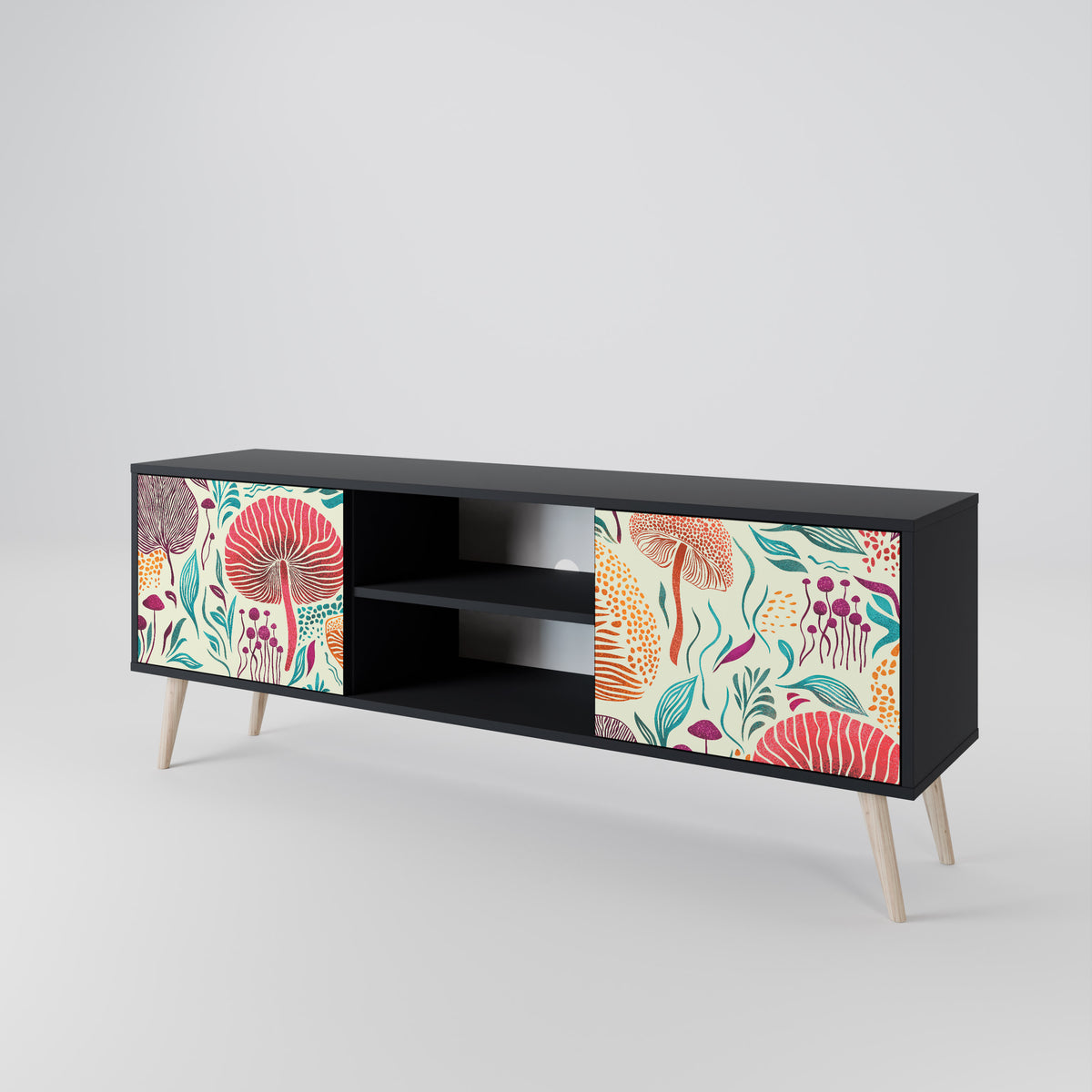FUNGUS FANTASY 2-Door TV Cabinet