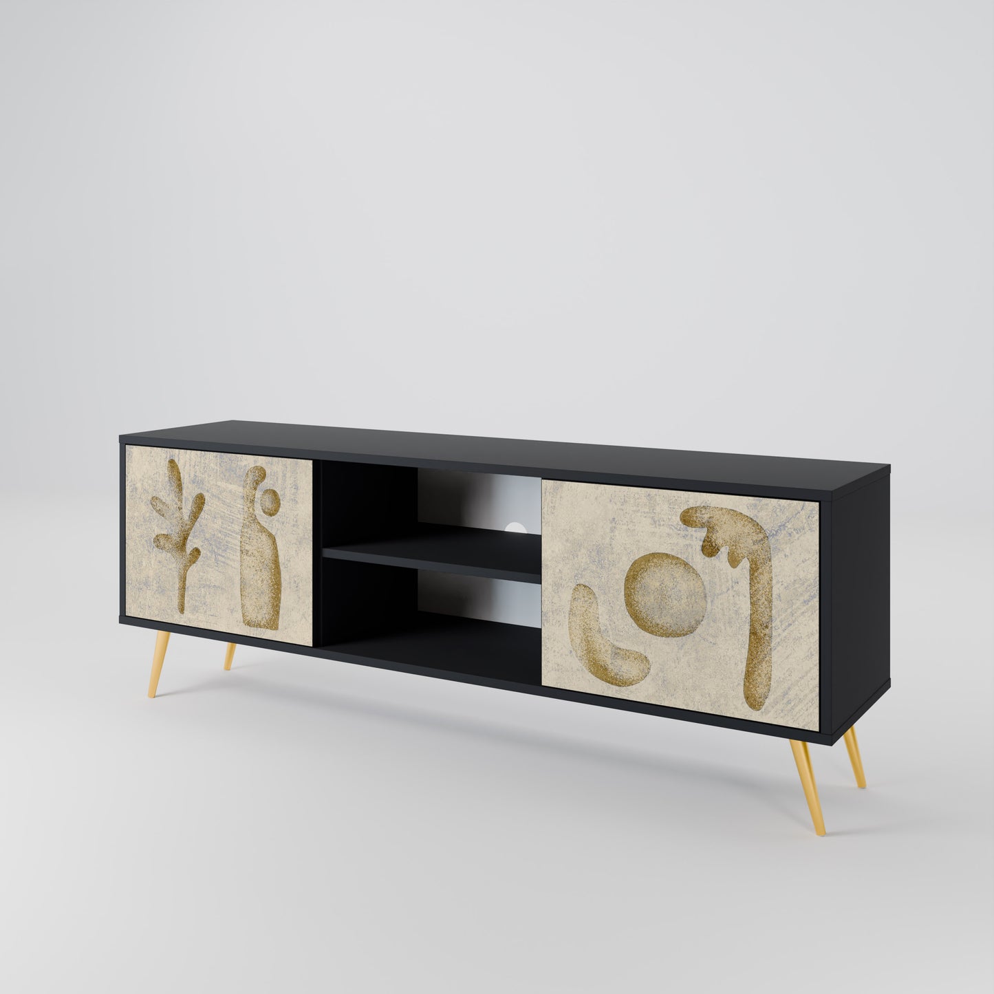 SAND SCULPTURES 2-Door TV Cabinet