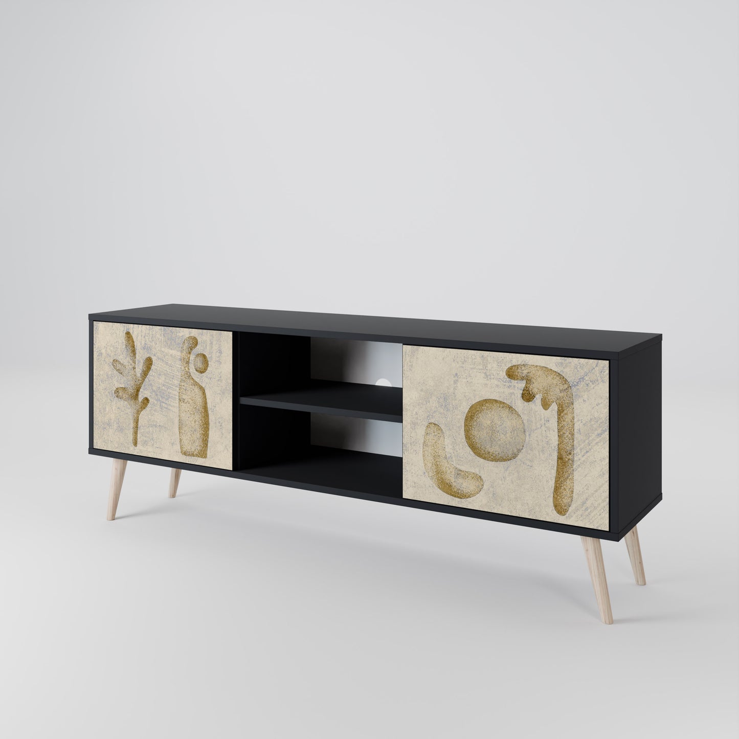 SAND SCULPTURES 2-Door TV Cabinet