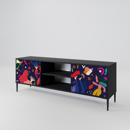 FESTIVE PLEASURES 2-Door TV Cabinet