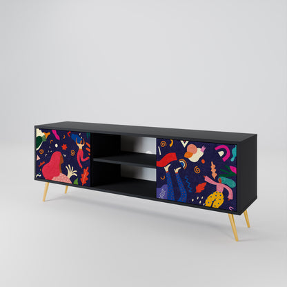 FESTIVE PLEASURES 2-Door TV Cabinet