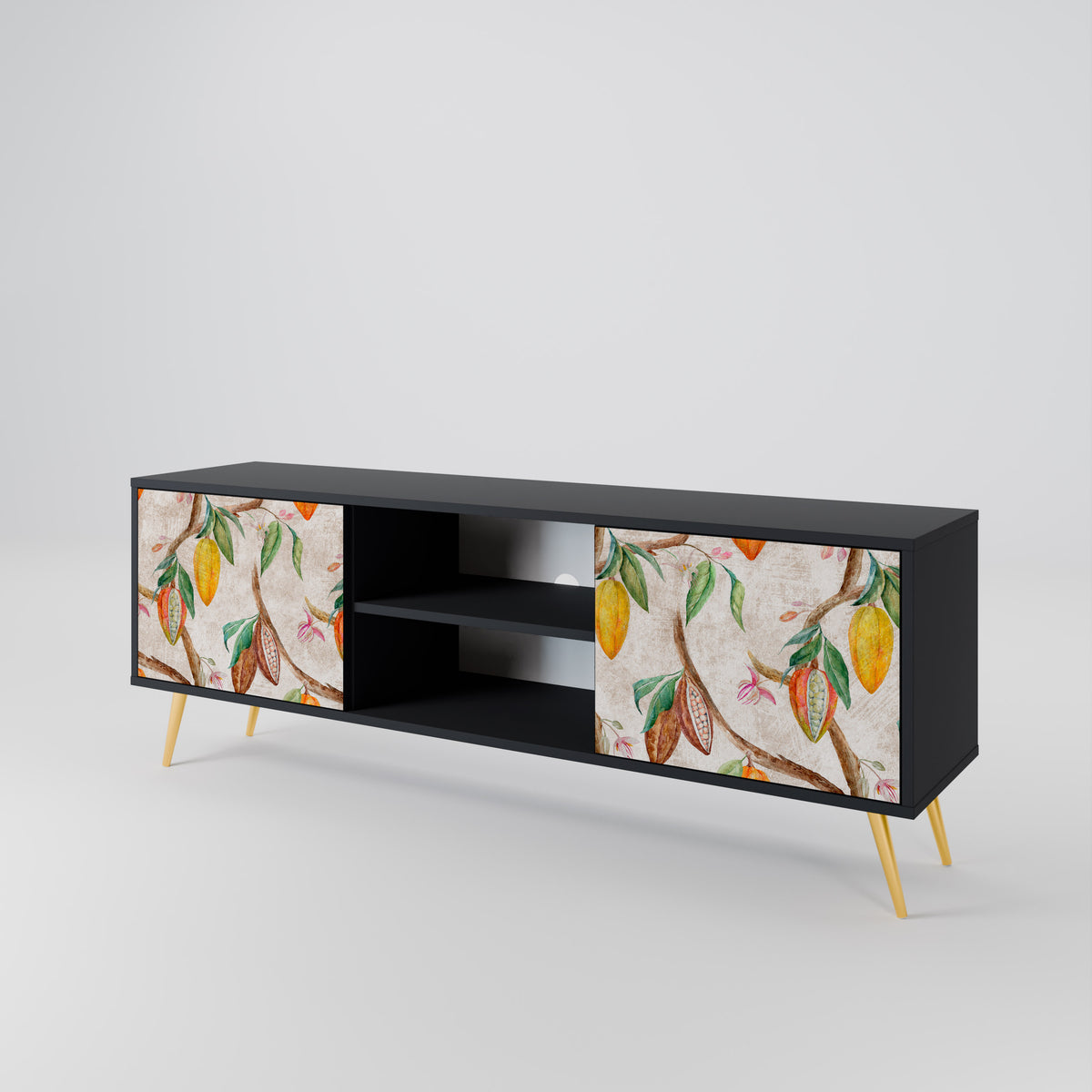 COCOA FRUITS 2-Door TV Cabinet