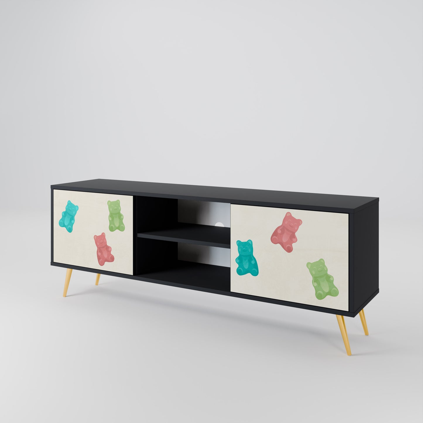 GUMMY BEARS 2-Door TV Cabinet