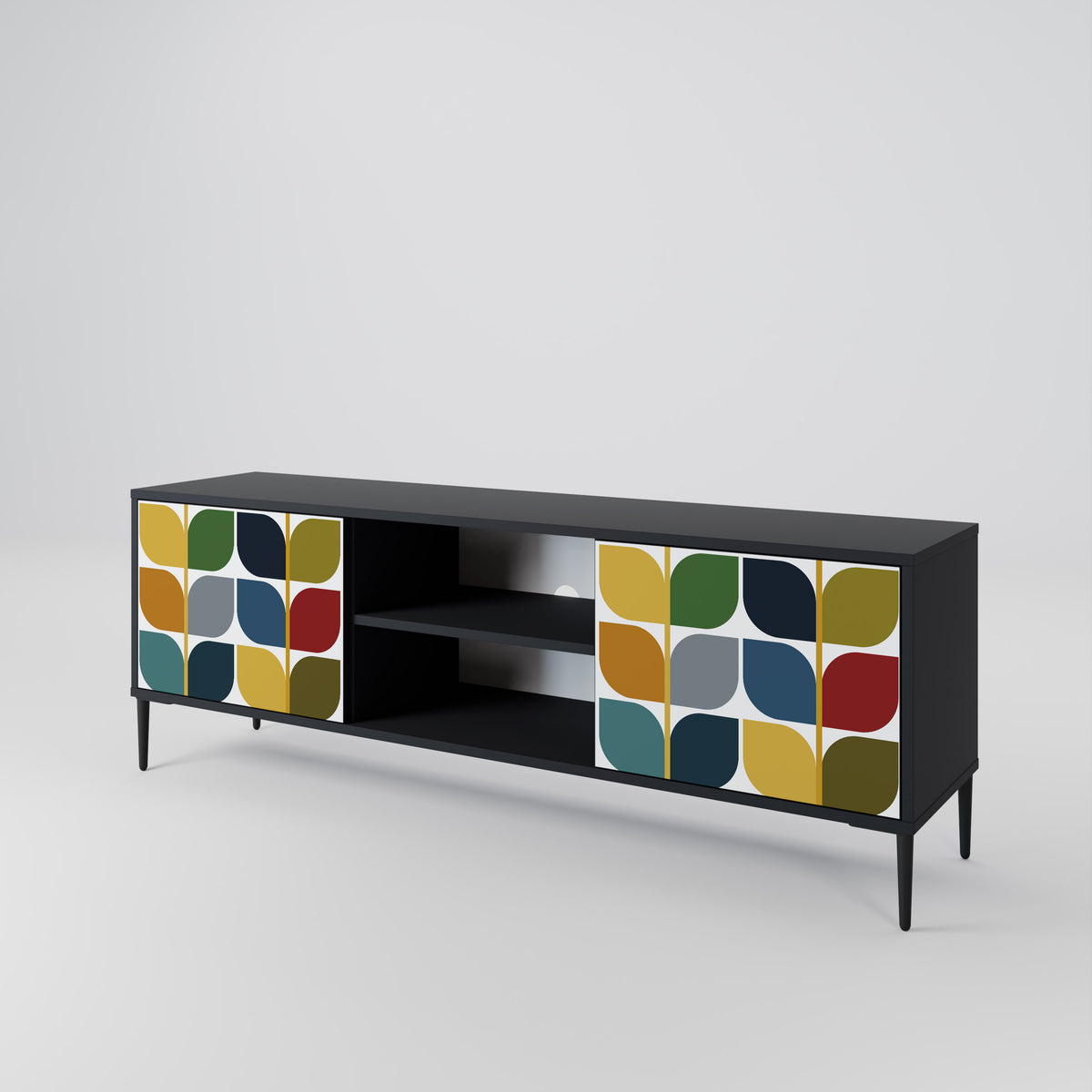 WEIGHTLESS HOURS 2-Door TV Cabinet