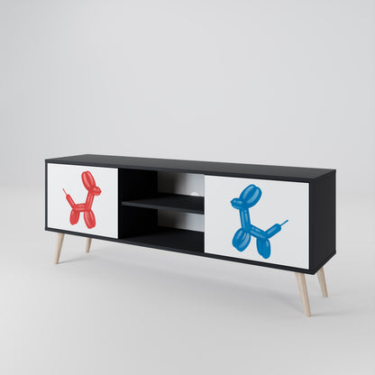 CHILDHOOD MEMORY 2-Door TV Cabinet