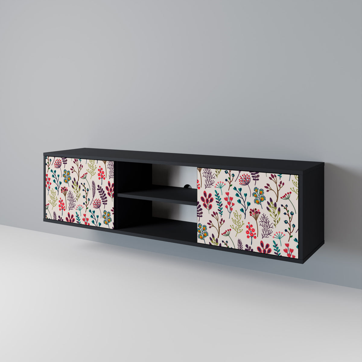 AUTUMN SUNDRIES 2-Door TV Cabinet