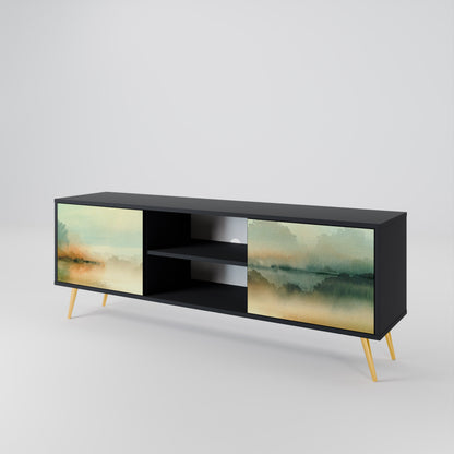 MORNING BY THE LAKE 2-Door TV Cabinet