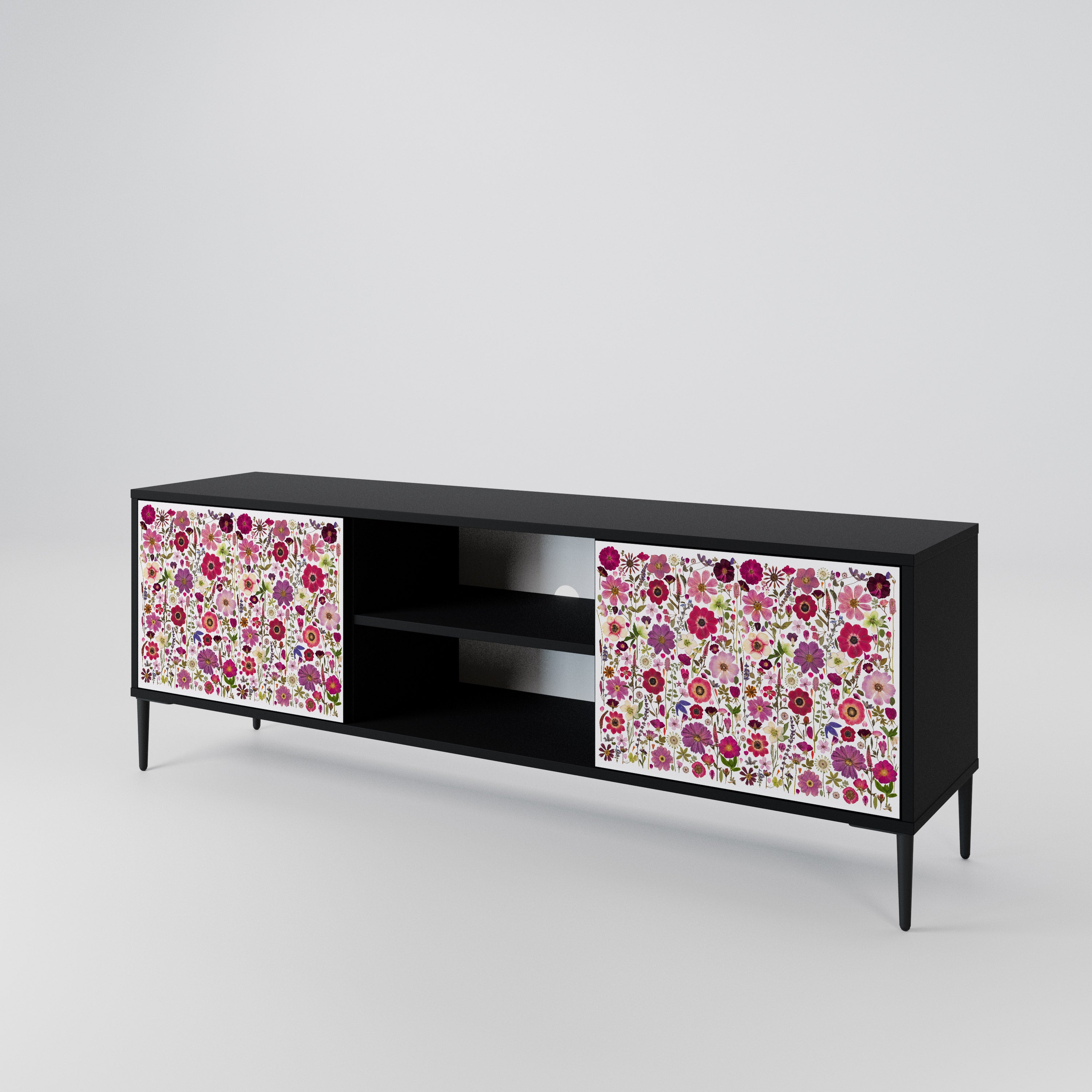 PETAL GARDEN 2-Door TV Cabinet