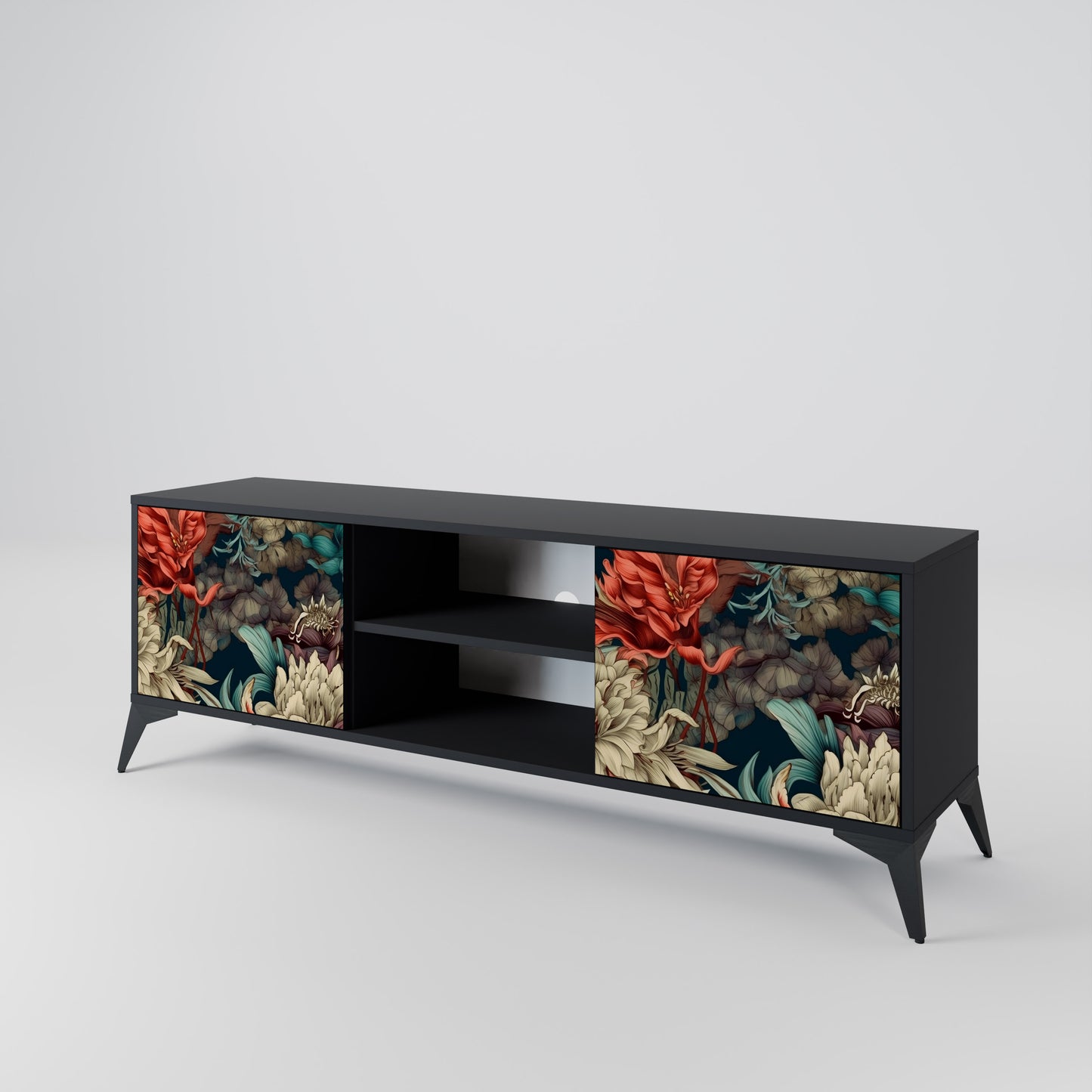 SPROUTING GRACE 2-Door TV Cabinet