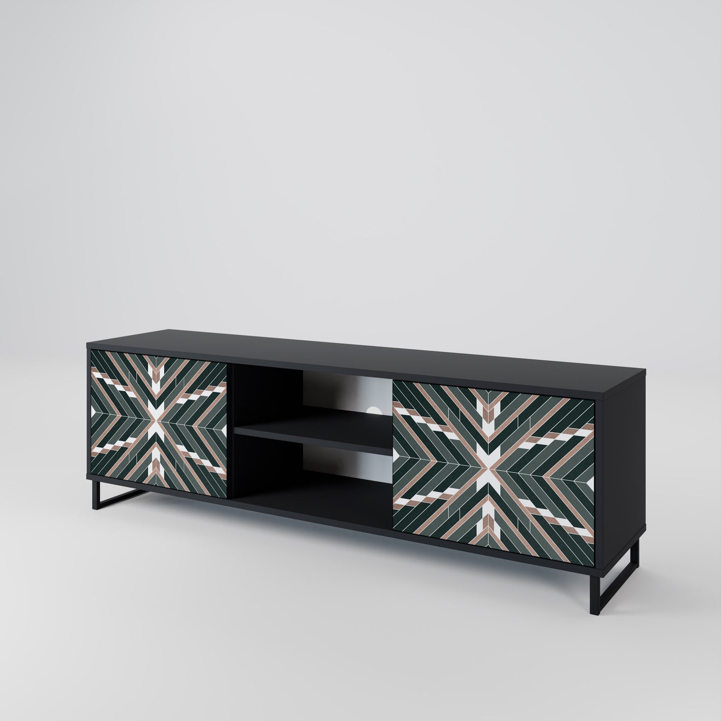 DIMENSION DELIGHTS 2-Door TV Cabinet