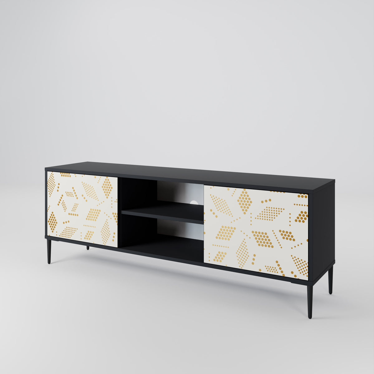 SPOTTED DAZE 2-Door TV Cabinet