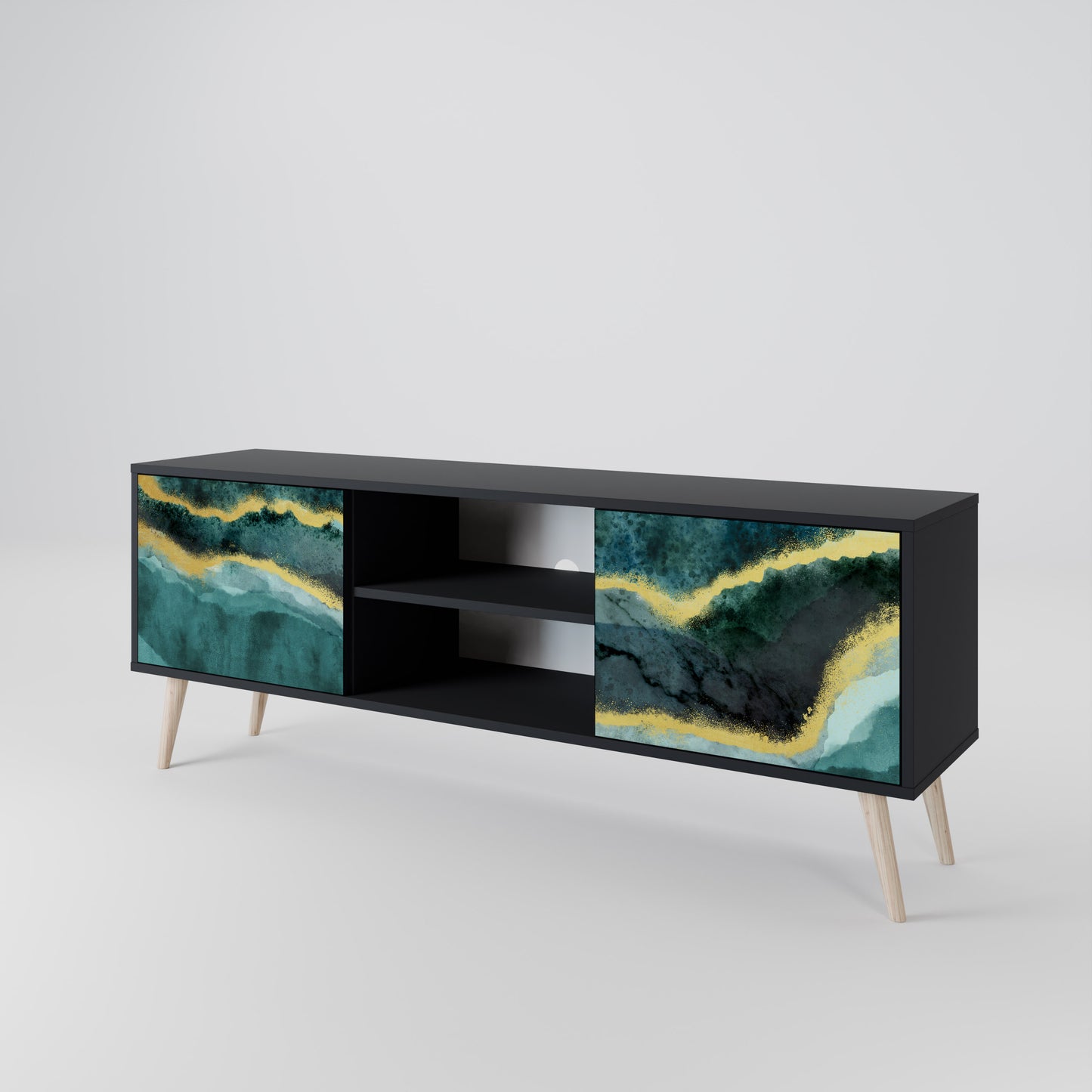 GOLDRUSH ODYSSEY 2-Door TV Cabinet