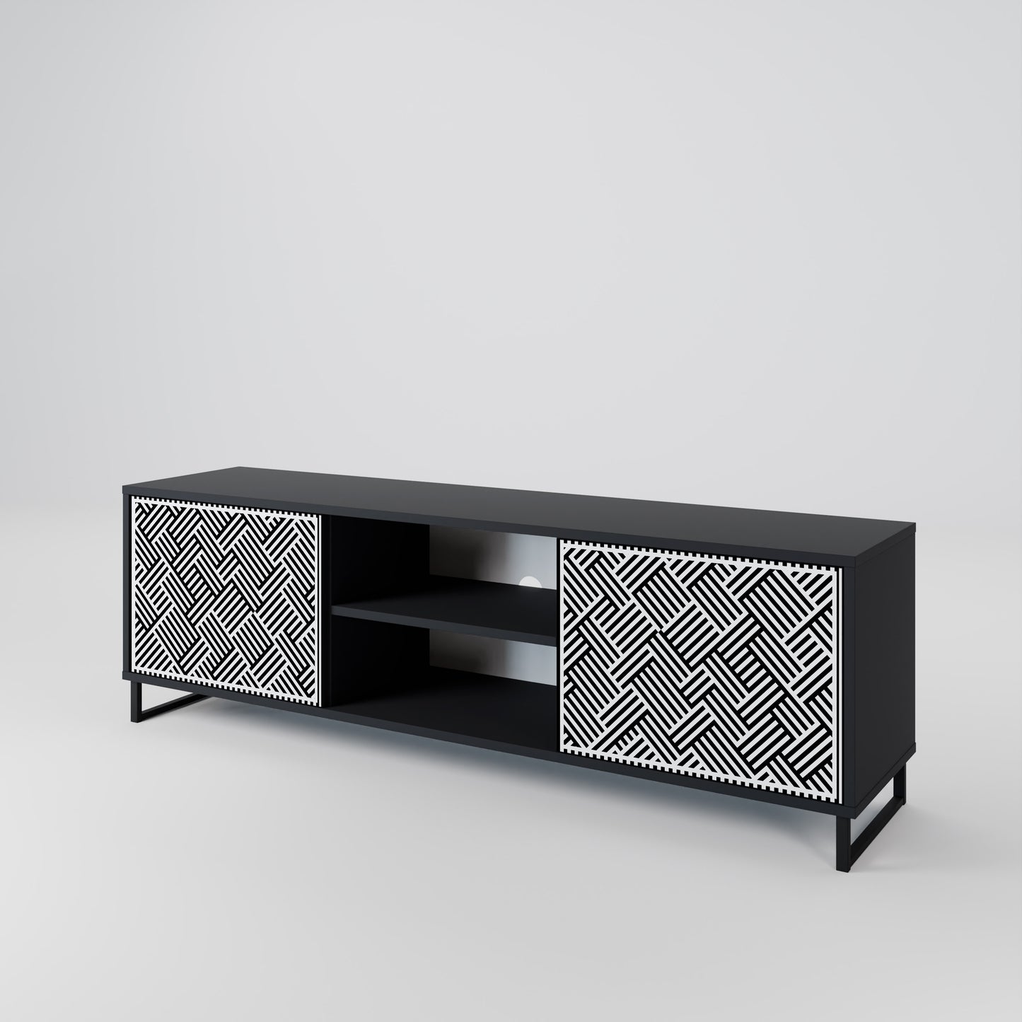 TEMPORARY SEQUENCE 2-Door TV Cabinet
