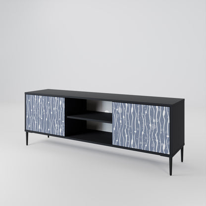 GRAPHITE RAIN 2-Door TV Cabinet