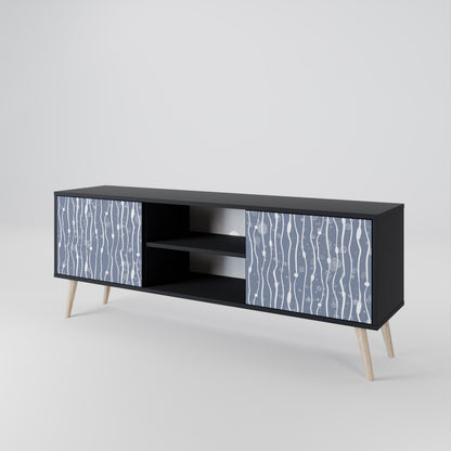 GRAPHITE RAIN 2-Door TV Cabinet