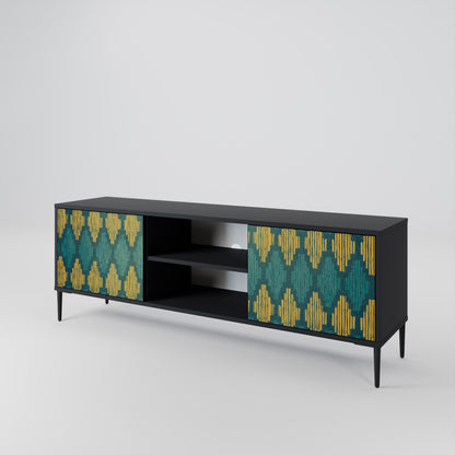 POLYGONS 2-Door TV Cabinet