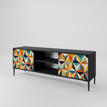 TESSELATE TREASURES 2-Door TV Cabinet