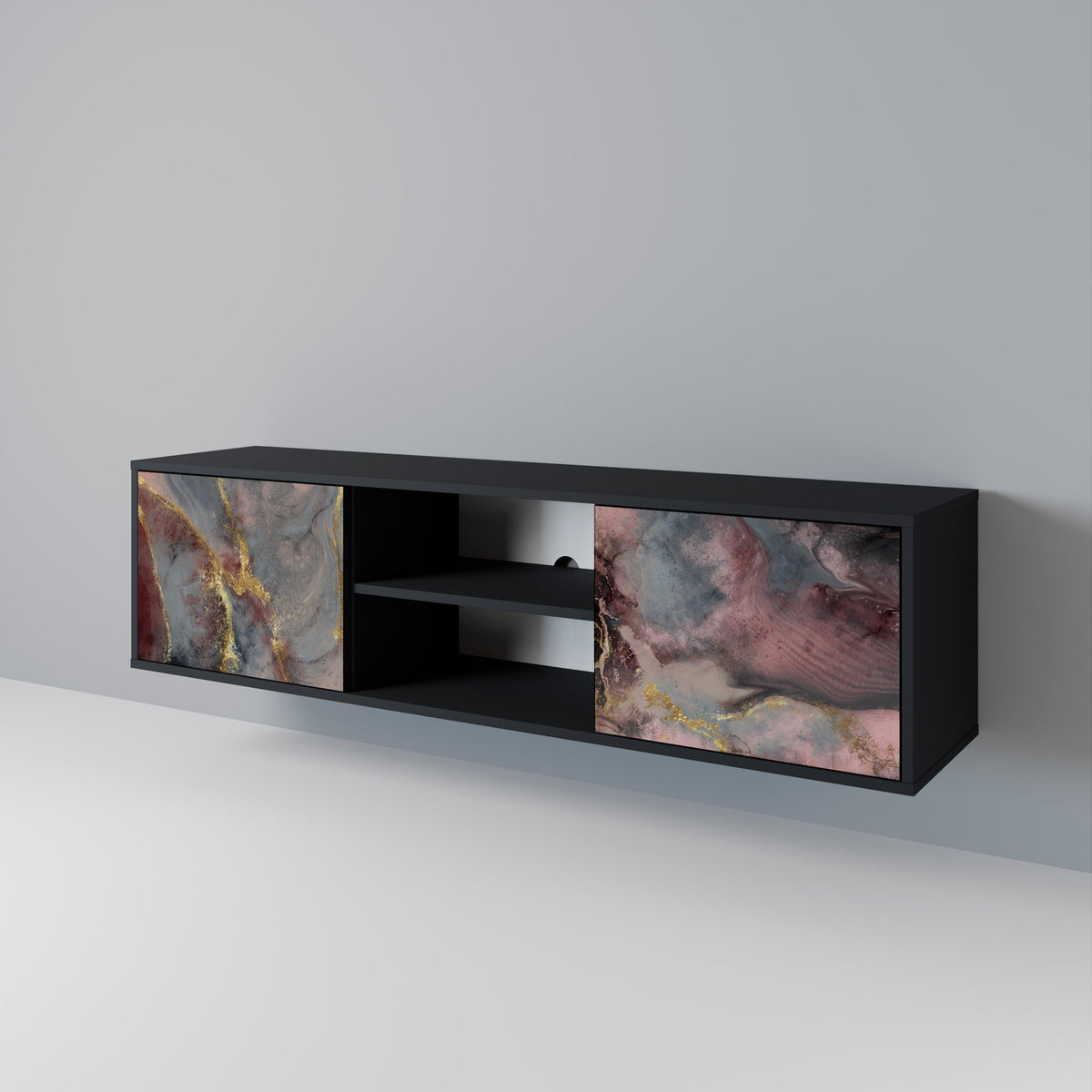 GOLDEN TIDES 2-Door TV Cabinet