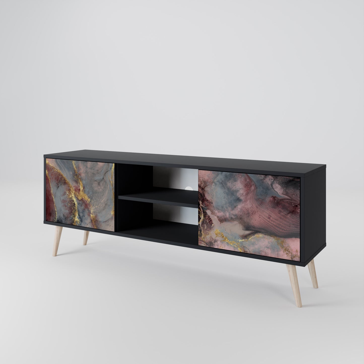 GOLDEN TIDES 2-Door TV Cabinet