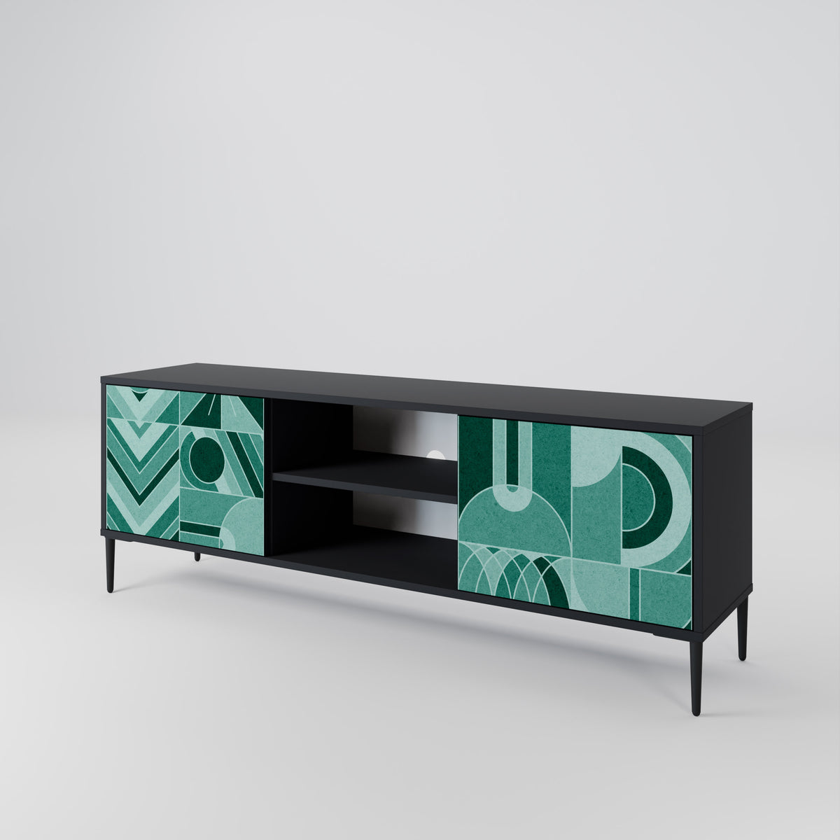 HARMONIC GRID 2-Door TV Cabinet