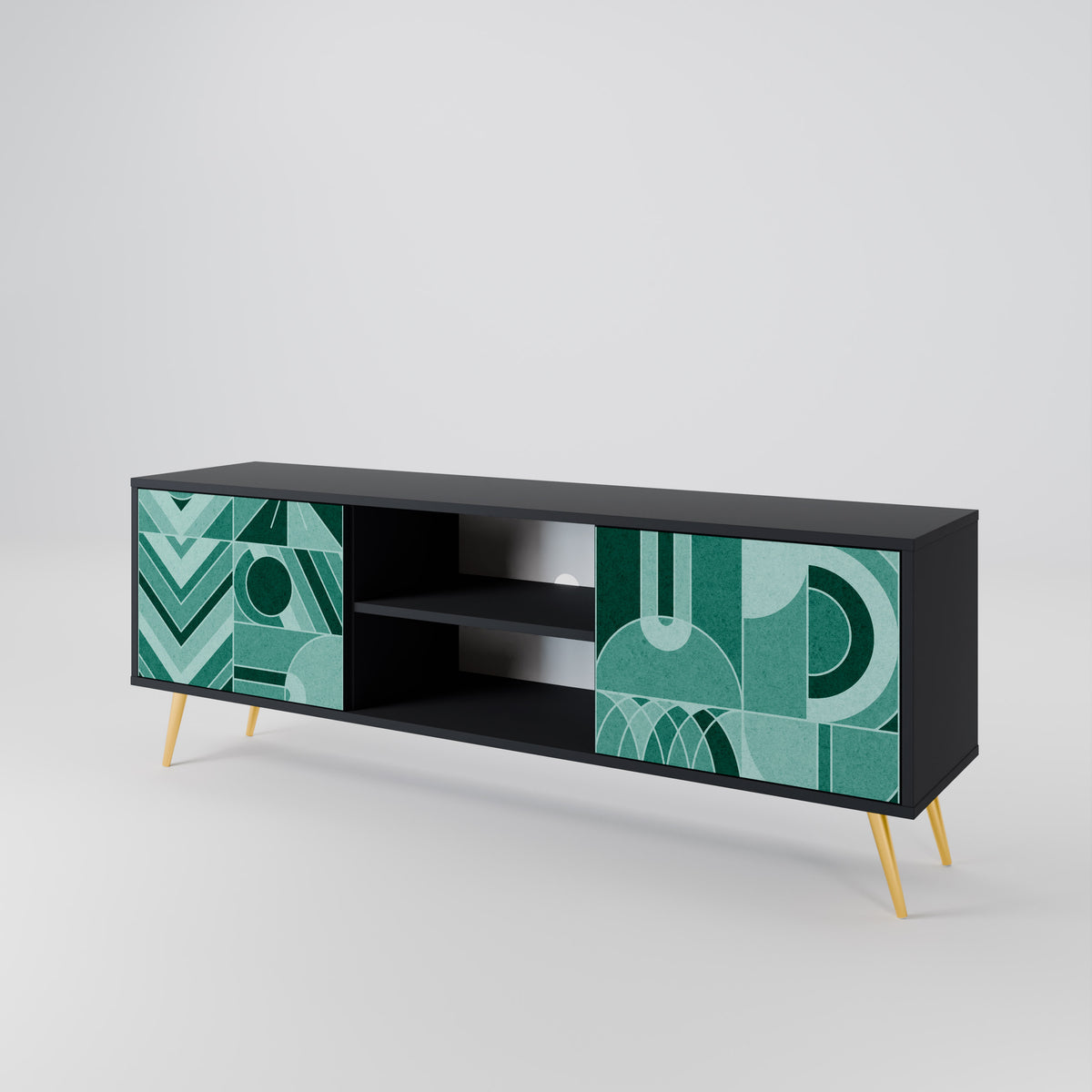 HARMONIC GRID 2-Door TV Cabinet
