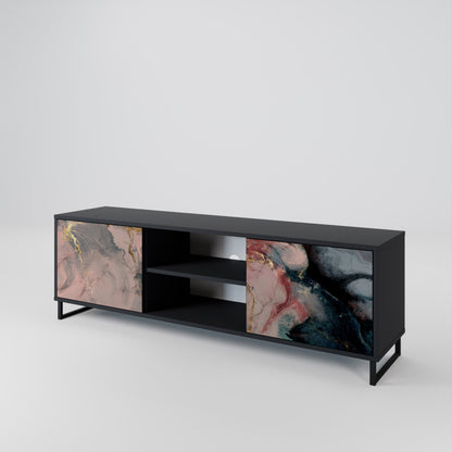 GILDED SWIRLS 2-Door TV Cabinet