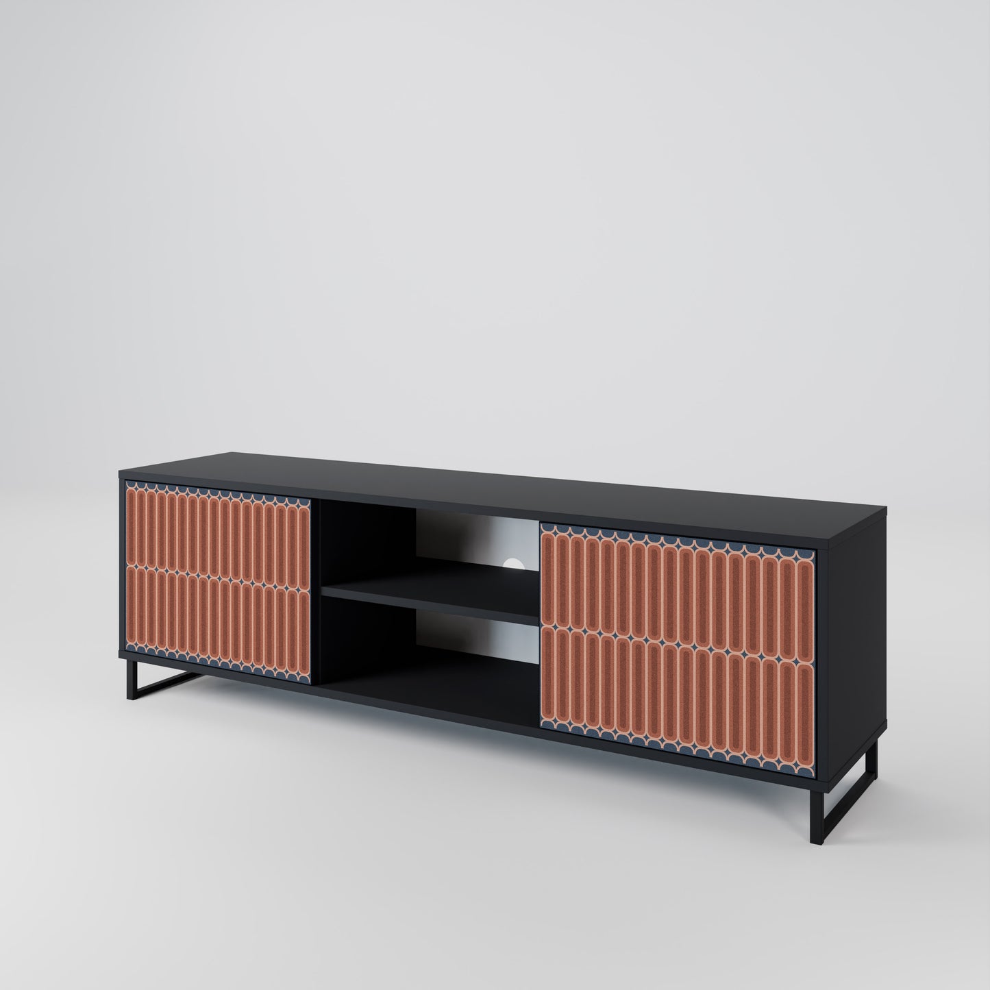 HYPNOTIC GATE 2-Door TV Cabinet