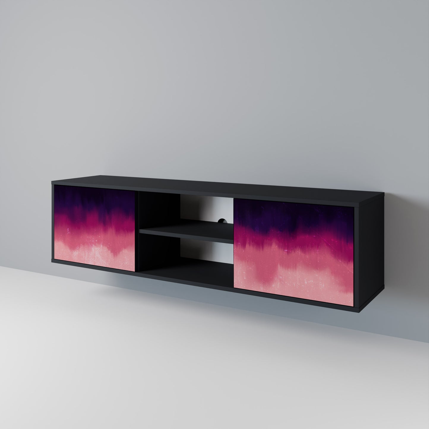 AURORA BOREALIS 2-Door TV Cabinet