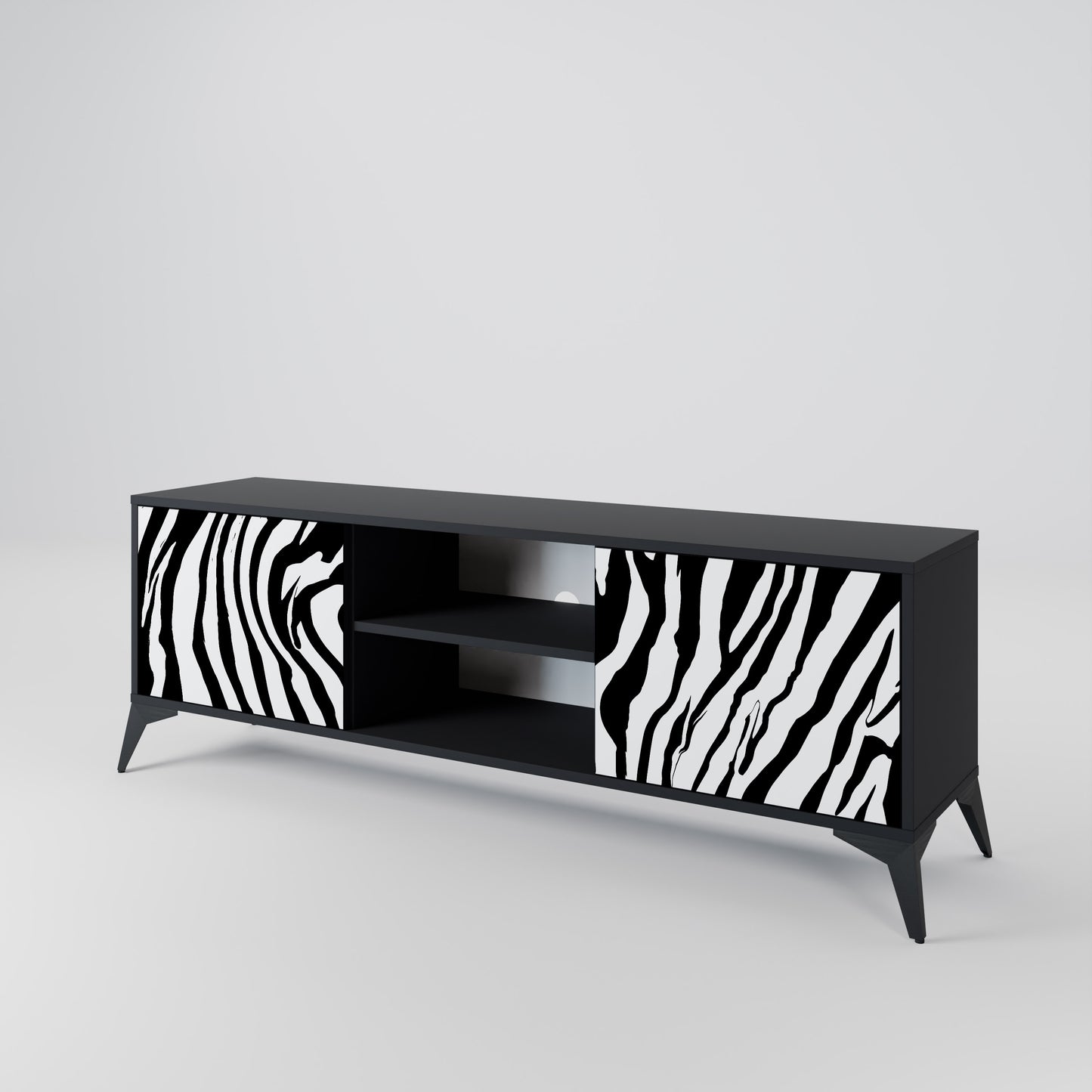 SPLENDID ZEBRA 2-Door TV Cabinet