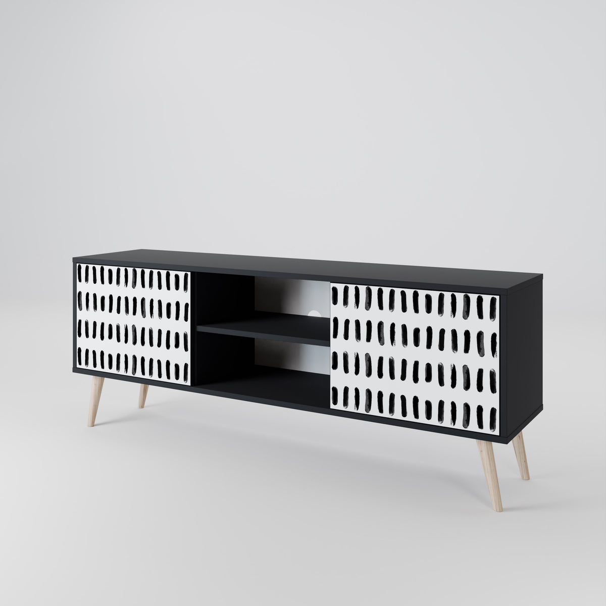 NIGHTY MELODIES 2-Door TV Cabinet