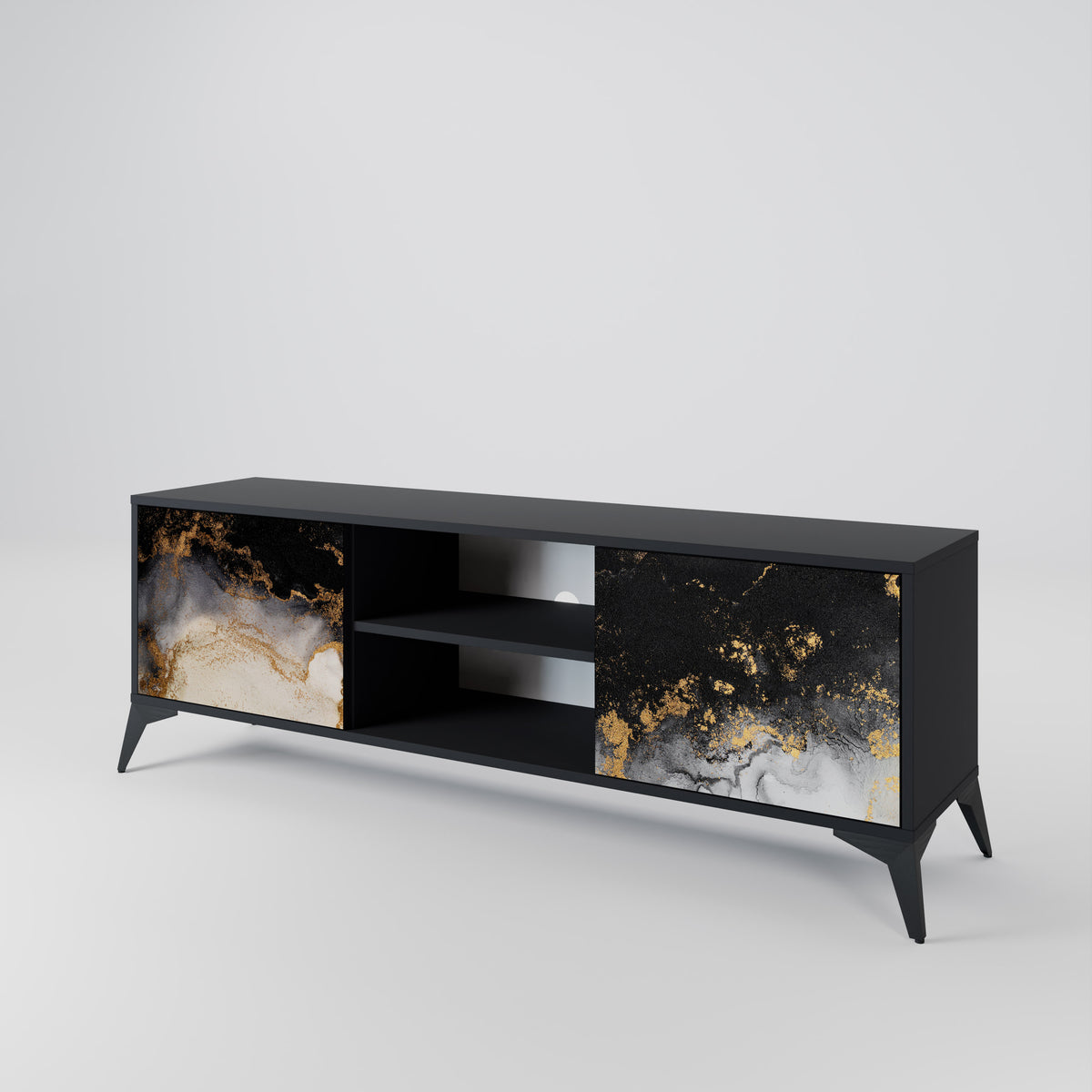 MARBLE OF TOMMORROW 2-Door TV Cabinet