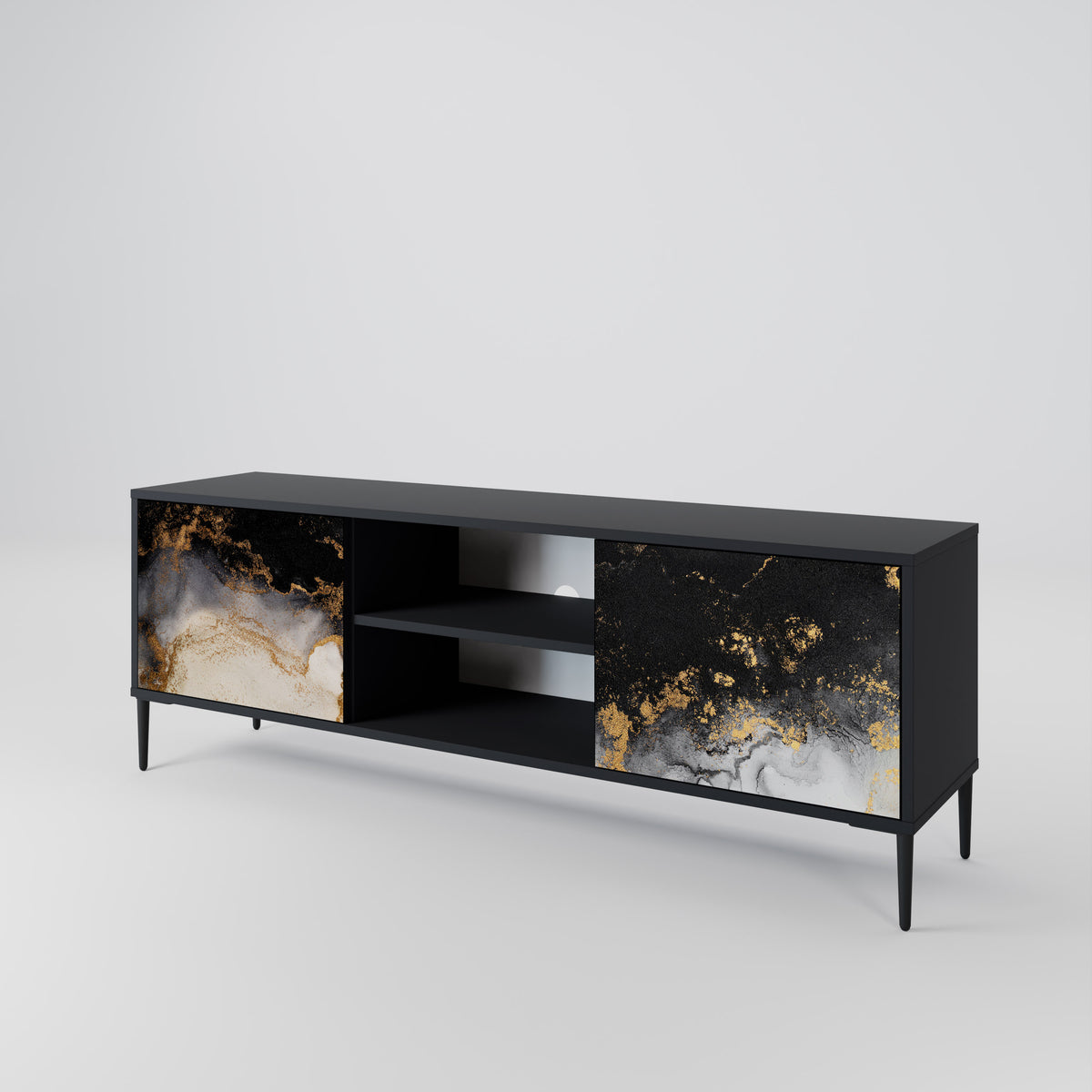 MARBLE OF TOMMORROW 2-Door TV Cabinet