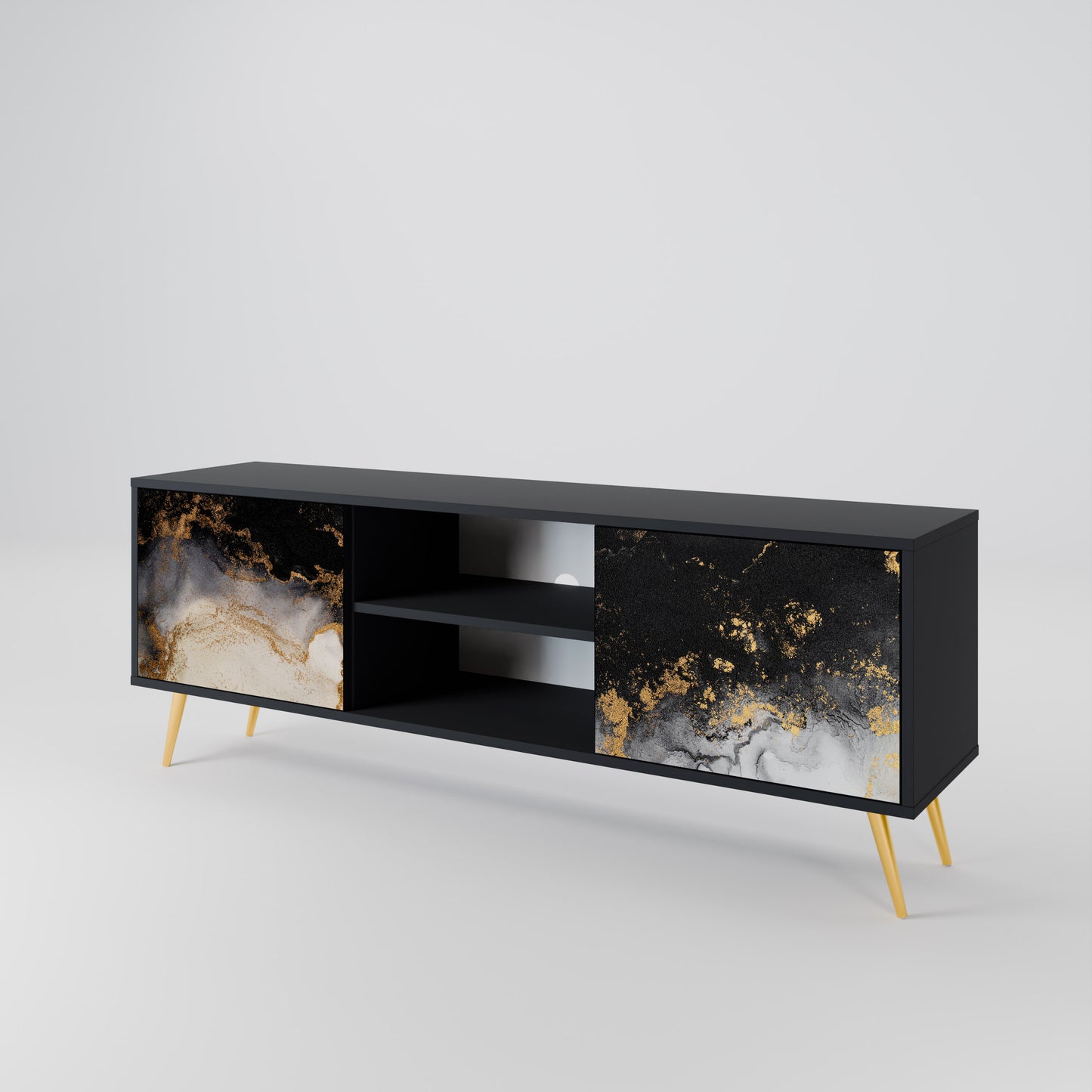 MARBLE OF TOMMORROW 2-Door TV Cabinet