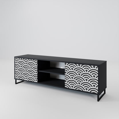 GLOOMY HOST 2-Door TV Cabinet