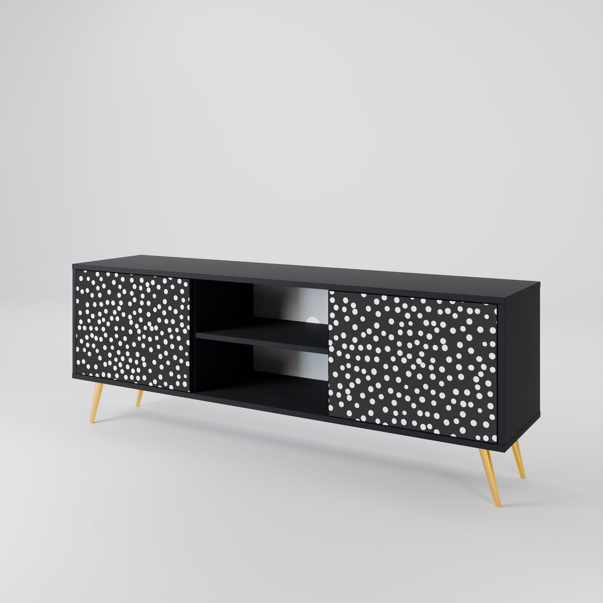 BLINDING LIGHTS 2-Door TV Cabinet