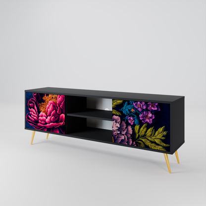 BLOOMING ELEGANCE 2-Door TV Cabinet