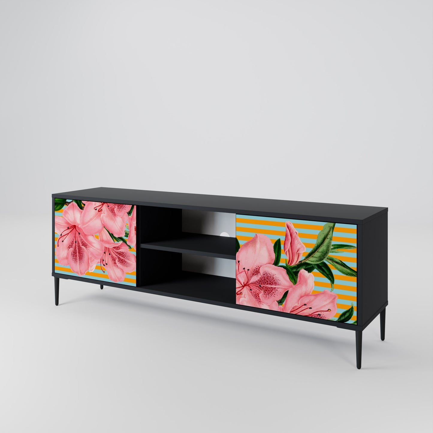 FRAGILE BEAUTY 2-Door TV Cabinet