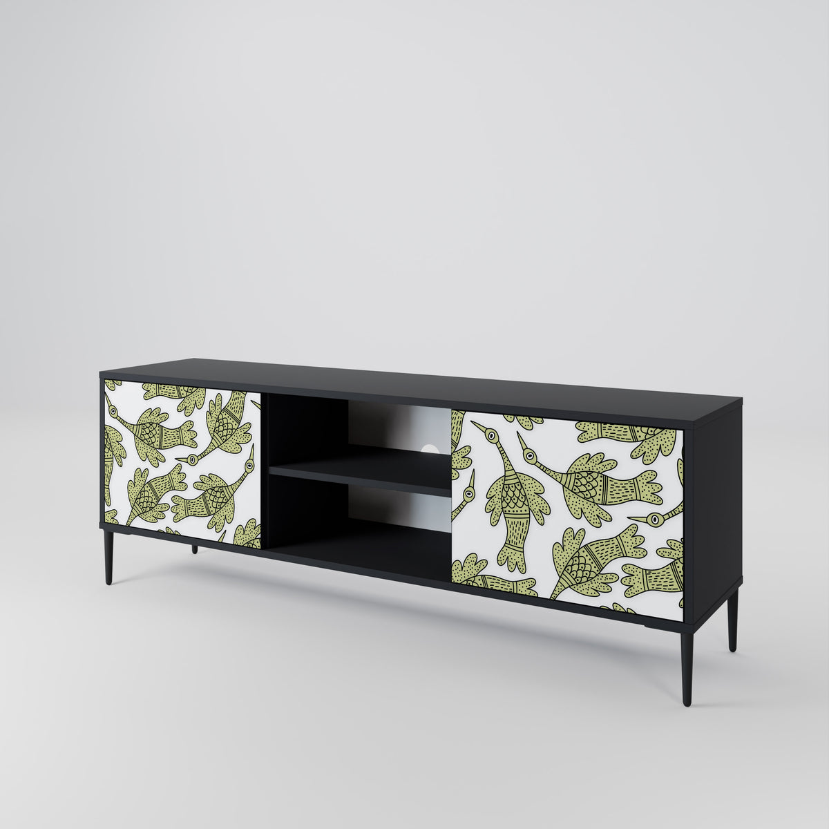 SEEDLING SONGBIRD 2-Door TV Cabinet