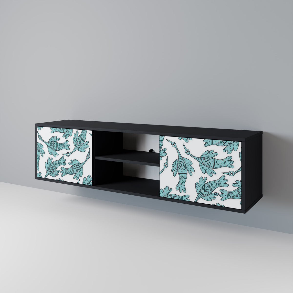 WATERSPOUT SONGIBIRD 2-Door TV Cabinet